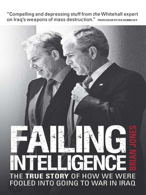 cover image of Failing Intelligence
